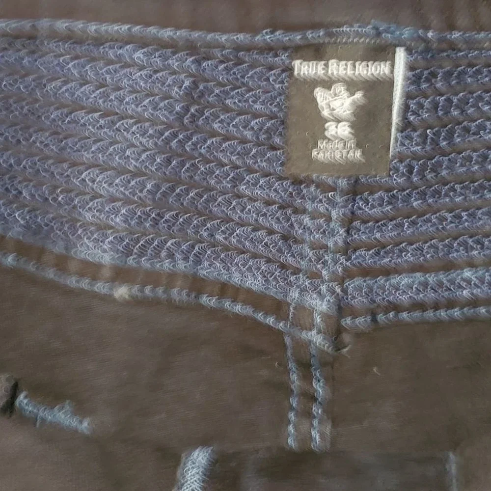True Religion Rocco relaxed skinny moto men's‎ jeans size 36 new!!!!